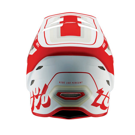 Casco 100% STATUS Topenga Red/White FullFace